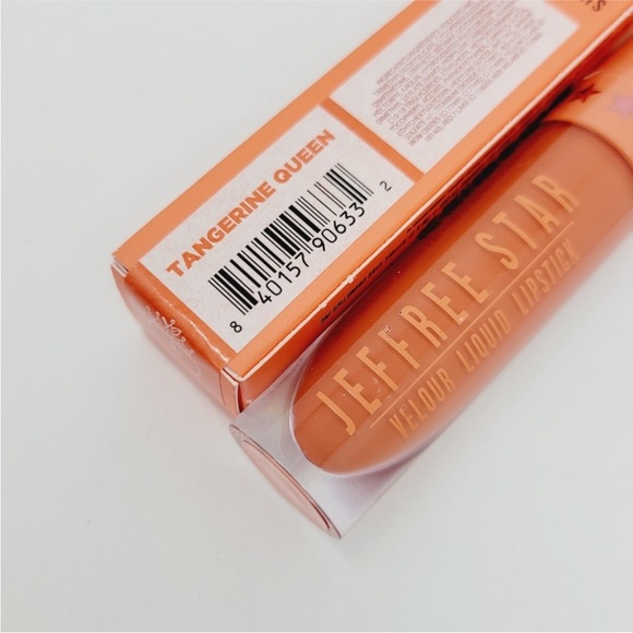 *Final Price* JEFFREE STAR Velour Liquid Matte Lipstick-Tangerine Queen NIB - Picture 5 of 5